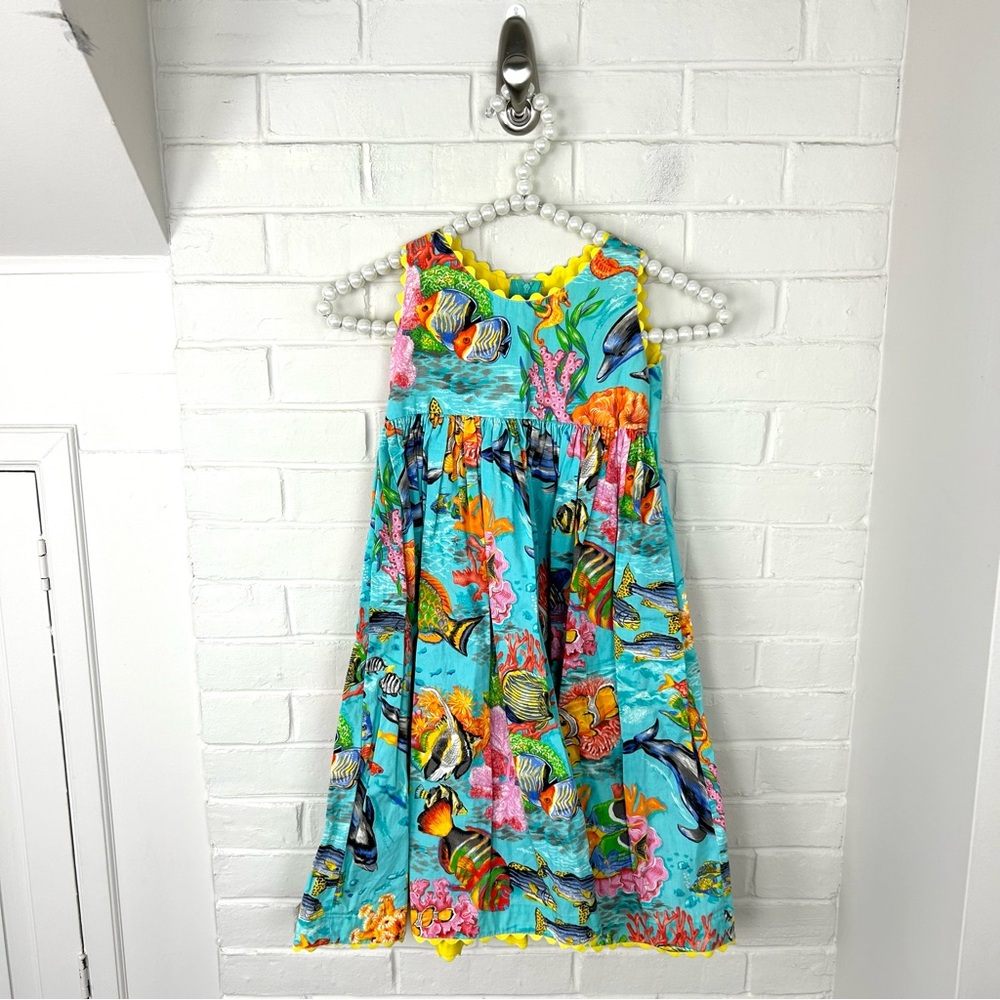 Handmade Girls Under The Sea Ocean Beach Dress